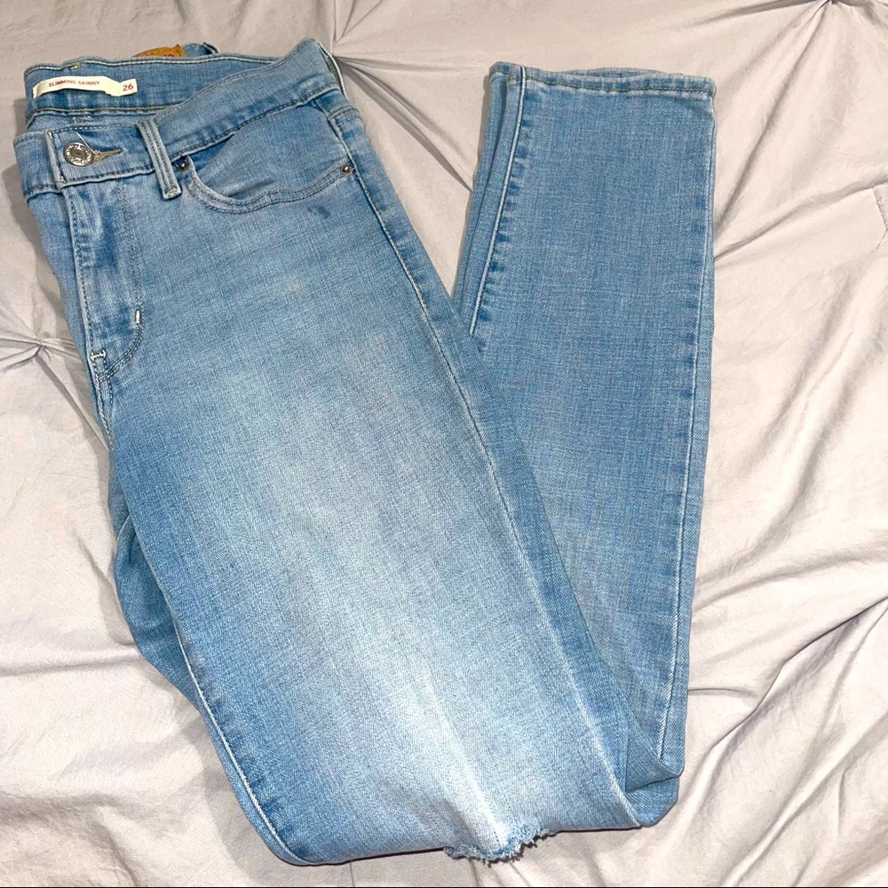 Slimming Skinny Levi Jeans